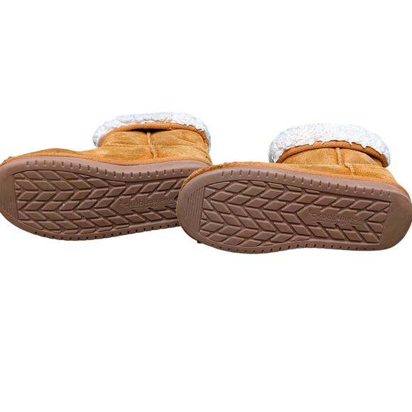 Koolaburra by UGG "Koola Short" Kids' Winter Boots | Chestnut | Youth Size 2 - Picture 7 of 7